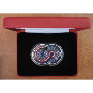 Euromince mince 5 Euro Lotyšsko 2022 Satversme (Proof)