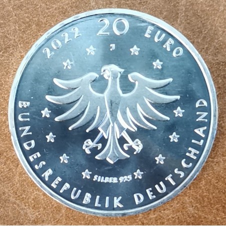 Euromince mince 20 Euro Nemecko 2022 - Rampelník (UNC)