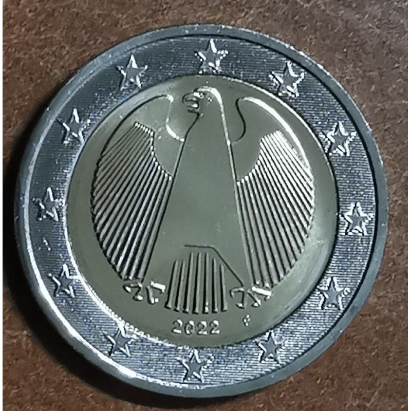 eurocoin eurocoins 2 Euro Germany 2022 \\"F\\" (UNC)