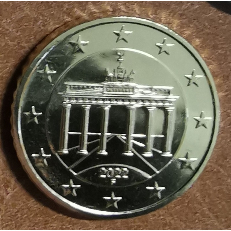 euroerme érme 50 cent Németország 2022 \\"F\\" (UNC)