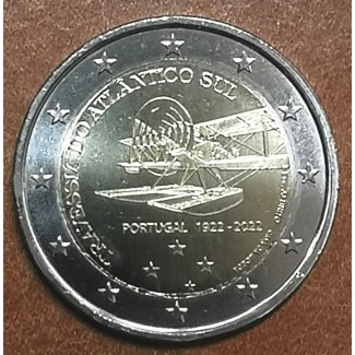 2 Euro Portugal 2022 - 100th anniversary of the first crossing of the South Atlantic by plane (UNC)