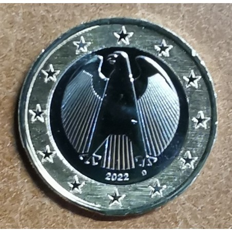 euroerme érme 1 Euro Németország 2022 \\"D\\" (UNC)