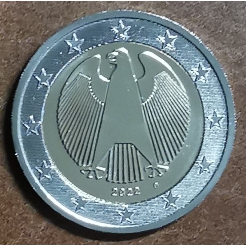 eurocoin eurocoins 2 Euro Germany 2022 \\"D\\" (UNC)