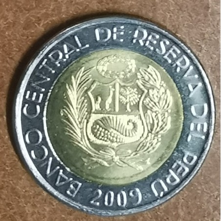 eurocoin eurocoins Peru 5 Nuevos Soles 2009 (UNC)