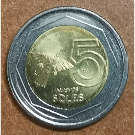eurocoin eurocoins Peru 5 Nuevos Soles 2009 (UNC)