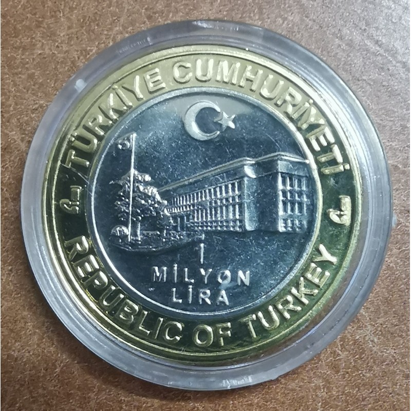 eurocoin eurocoins Turkey 1000000 lira 2004 (UNC)