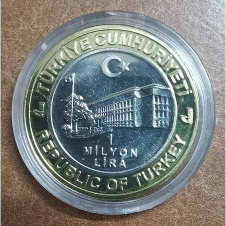 euroerme érme Törökország 1000000 líra 2004 (UNC)