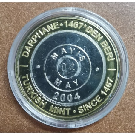 Euromince mince Turecko 1000000 lír 2004 (UNC)