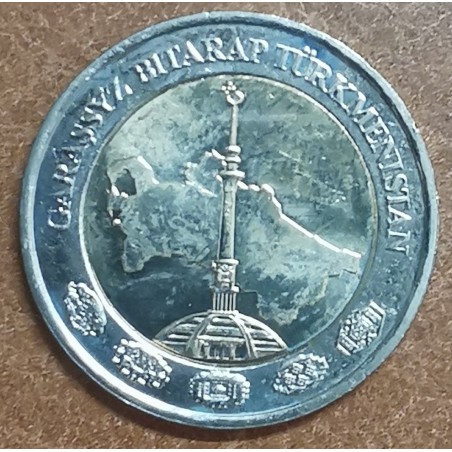 eurocoin eurocoins Turkmenistan 2 manat 2010 (UNC)