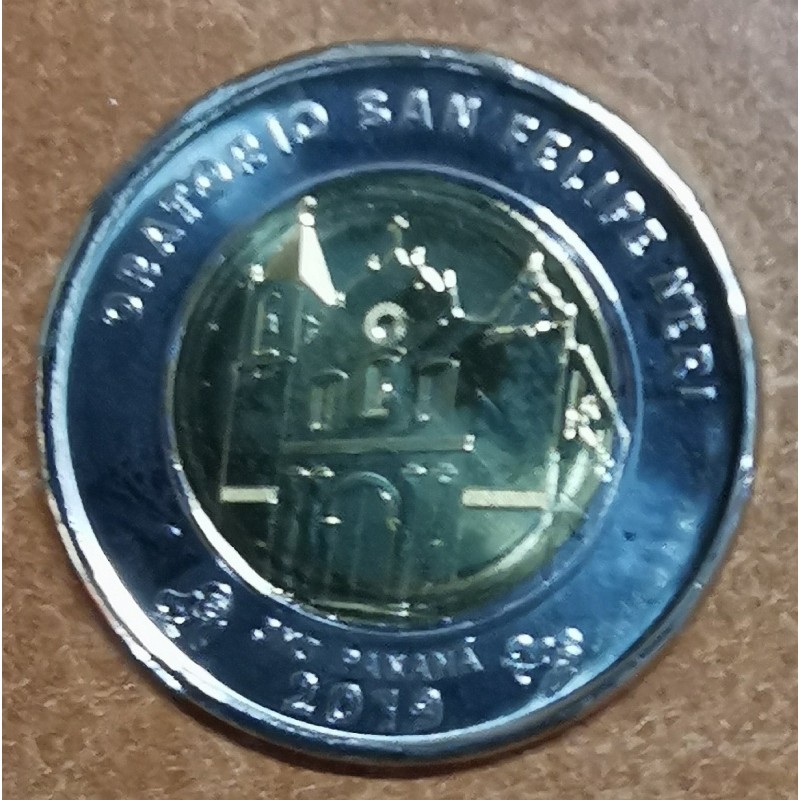 euroerme érme Panama 1 balboa 2019 - San Felipe de Neri templom (UNC)
