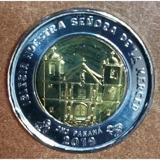 euroerme érme Panama 1 balboa 2019 - Nuestra Senora de la Merced te...