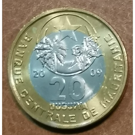 Euromince mince Mauritánia 20 Ouguiya 2009 (UNC)