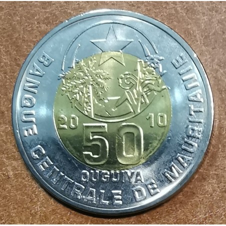 Euromince mince Mauritánia 50 Ouguiya 2010 (UNC)