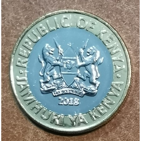 Euromince mince Keňa 10 shilling 2018 (UNC)
