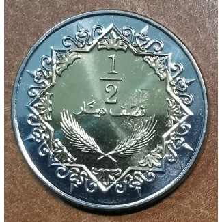Euromince mince Líbya 1/2 dinar 2004 (UNC)