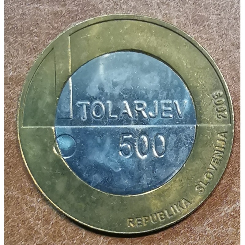 Euromince mince Slovinsko 500 Tolarjev 2003 (UNC)