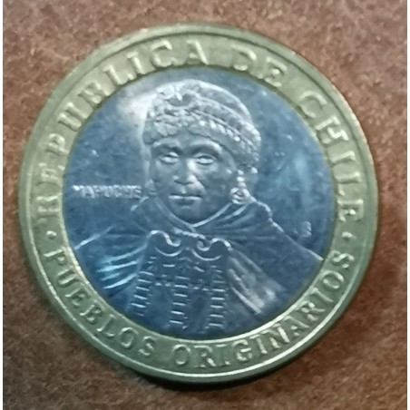 eurocoin eurocoins Chile 100 Pesos 2001-2016 (VF-XF)
