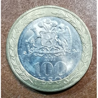 euroerme érme Chile 100 Pesos 2001-2016 (VF-XF)