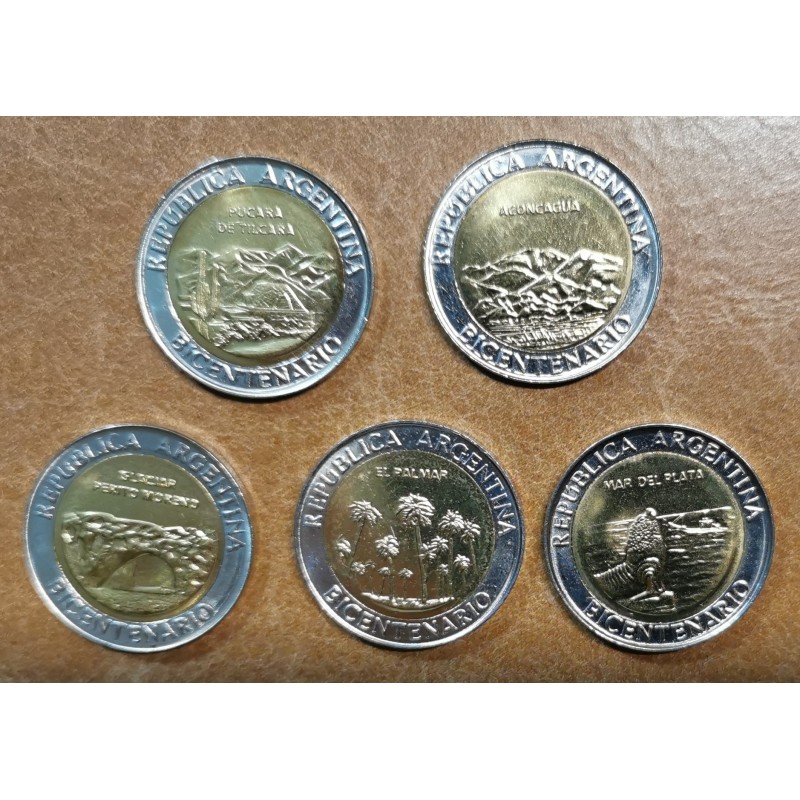 euroerme érme Argentína 5x1 peso 2010 (UNC)