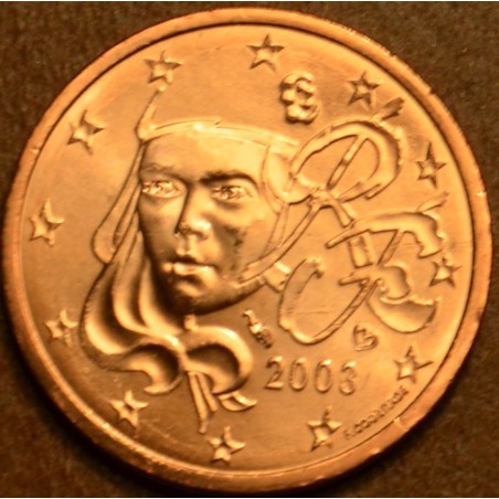 eurocoin eurocoins 5 cent France 2003 (UNC)