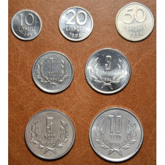 eurocoin eurocoins Armenia 7 coins 1994 (UNC)
