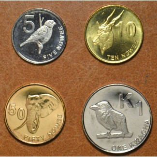 Zambia 4 coins 2012 (UNC)