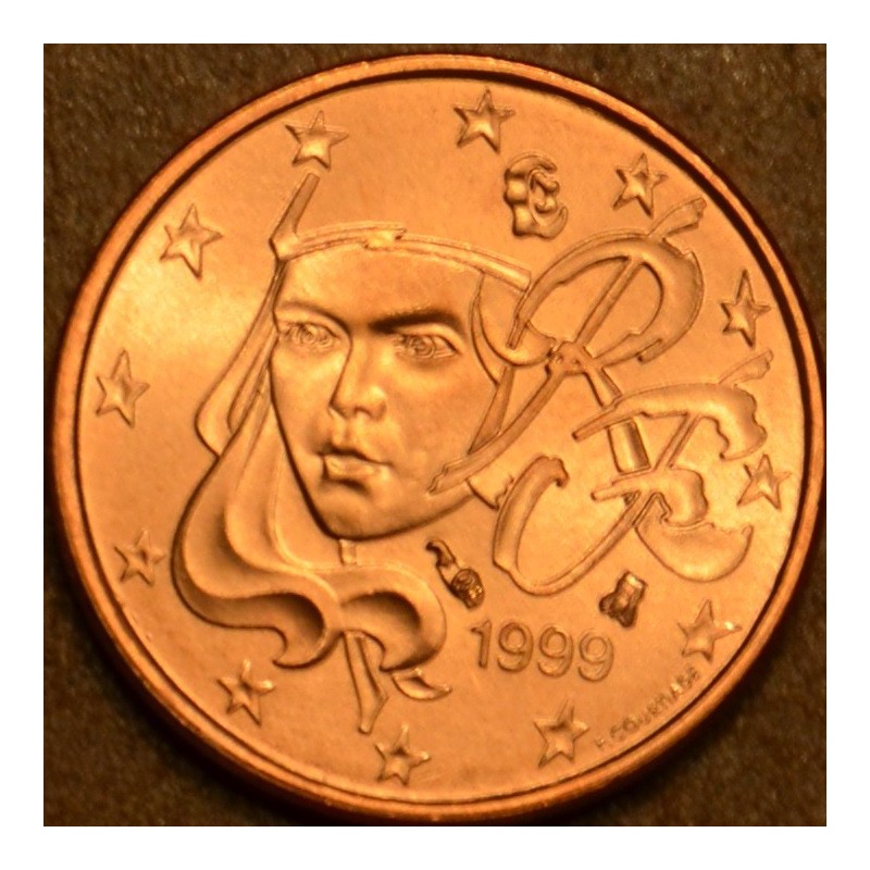 euroerme érme 2 cent Franciaország 1999 (UNC)