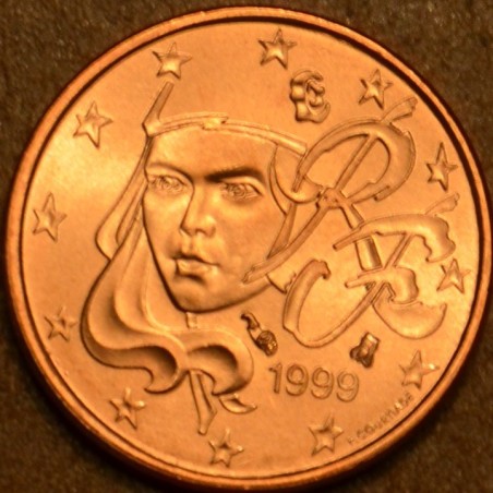 Euromince mince 1 cent Francúzsko 1999 (UNC)