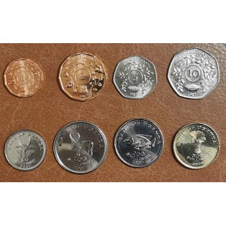 Uganda 8 coins 1987-2009 (UNC)