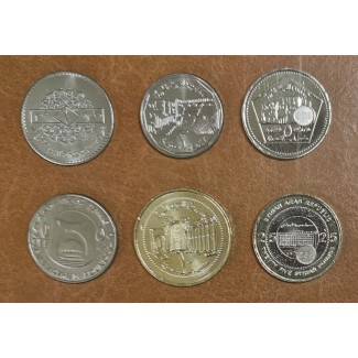 euroerme érme Szíria 6 érme 1996-2018 (UNC)