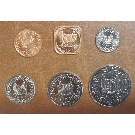 Euromince mince Suriname 6 mincí 1987-2015 (UNC)