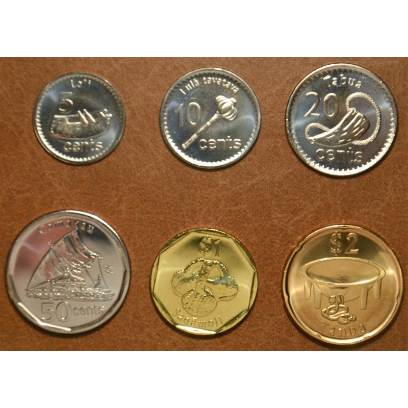 Euromince mince Fidži 6 mincí 2012 (UNC)