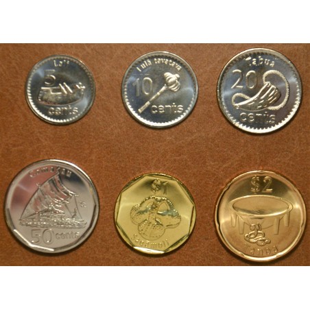eurocoin eurocoins Fiji 6 coins 2012 (UNC)