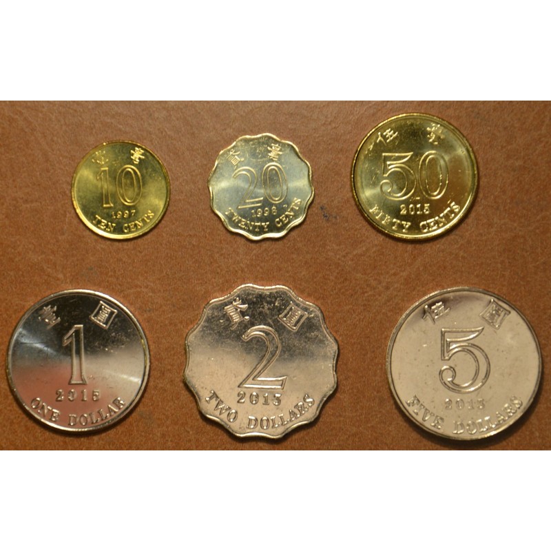 Euromince mince Hongkong 6 mincí 1993-2013 (UNC)