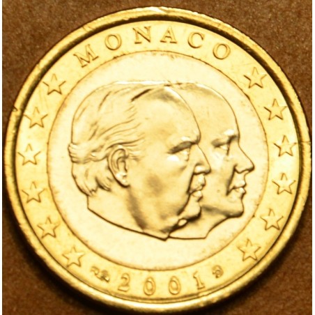 euroerme érme 1 Euro Monaco 2001 (UNC)