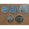eurocoin eurocoins Iceland 5 coins 1989-2011 (UNC)