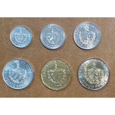 Euromince mince Kuba 5 mincí 1963-2017 (UNC)