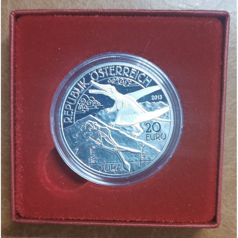 Euromince mince 20 Euro Rakúsko 2013 Jura - Život vo vzduchu (Proof)