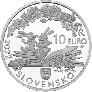Euromince mince 10 Euro Slovensko 2022 - Ľudmila Podjavorinská (BU)