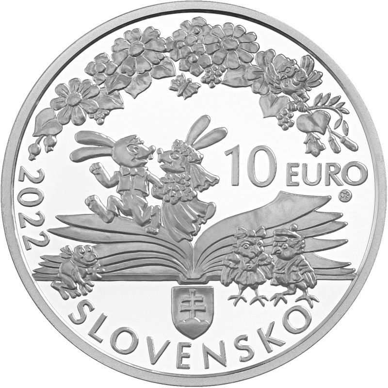 euroerme érme 10 Euro Szlovákia 2022 - Ľudmila Podjavorinská (Proof)