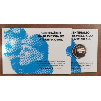 2 Euro Portugal 2022 - 100th anniversary of the first crossing of the South Atlantic by plane (Proof)