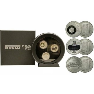 Euromince mince 5 Euro Taliansko 2022 - Triptych Pirelli (BU)