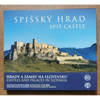 Slovakia 2022 set of coins - Spiš Castle (BU)