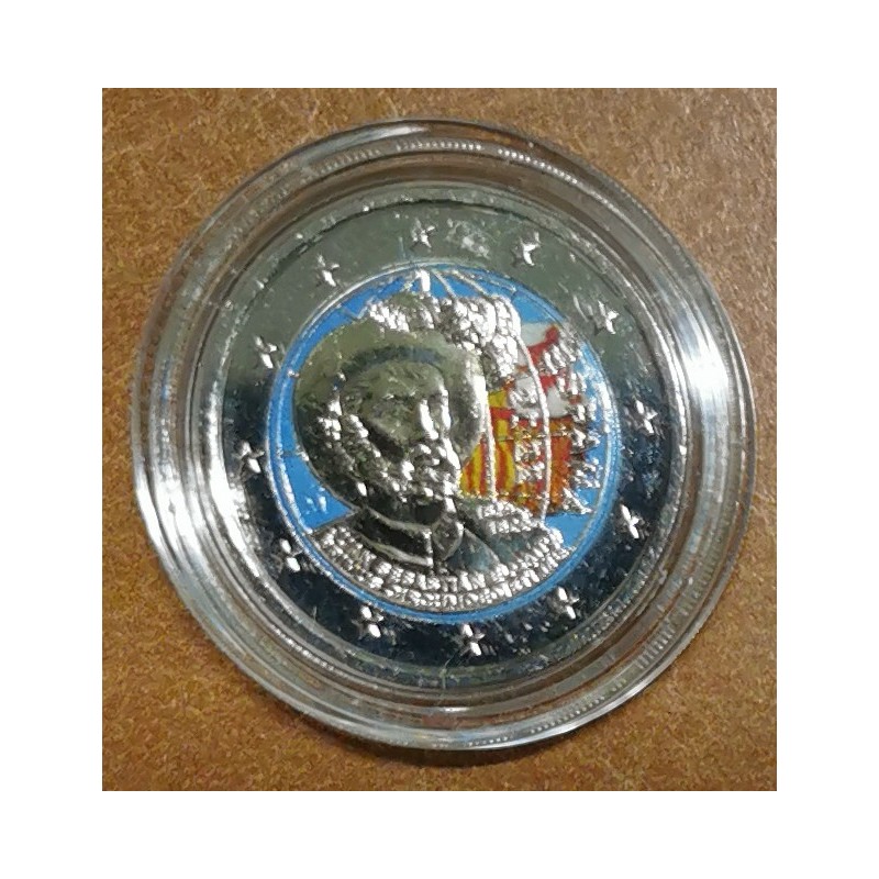 2 Euro Spain 2022 - 500th Anniversary of the First Circumnavigation of the Earth (colored UNC)