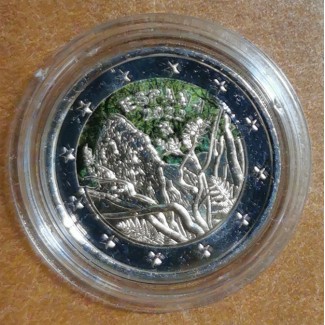 Euromince mince 2 Euro Španielsko 2022 - Národný park Garajonay II....