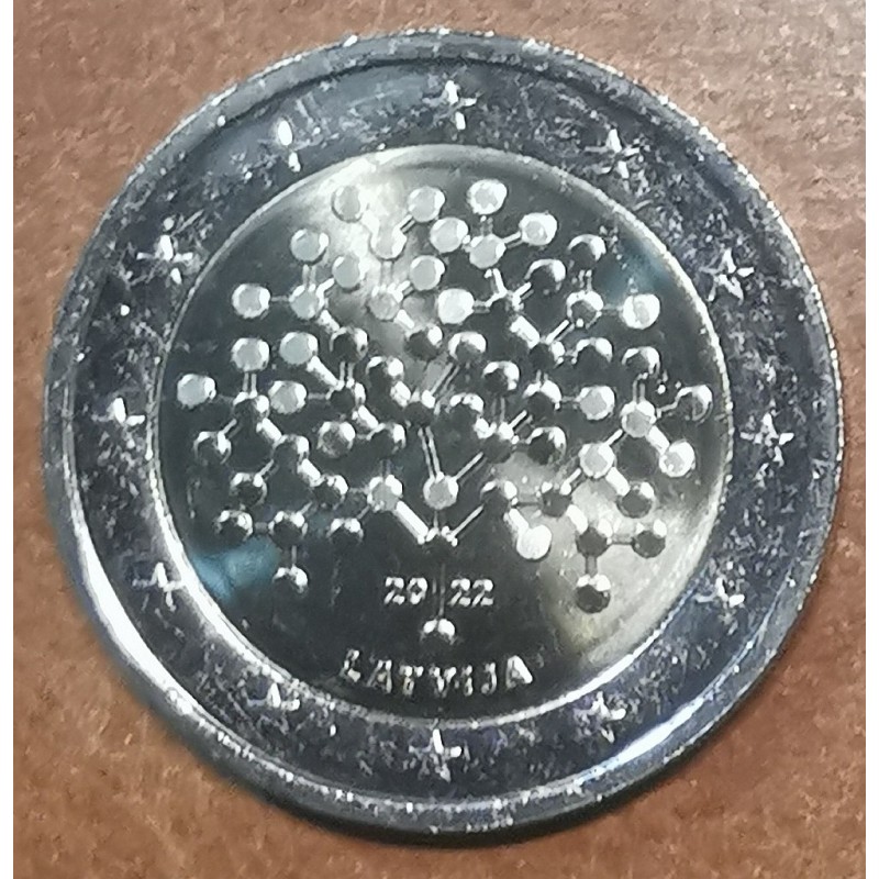 euroerme érme 2 Euro Lettország 2022 - Pénzügyi műveltség (UNC)