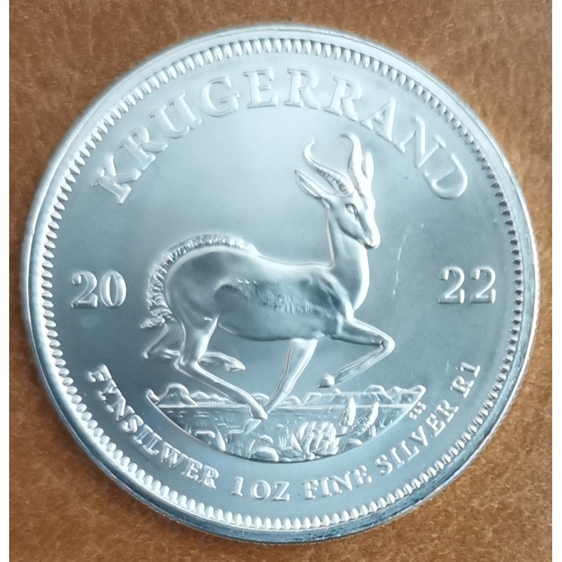 Euromince mince 1 Rand Južná Afrika 2022 Krugerrand (1 oz. Ag)