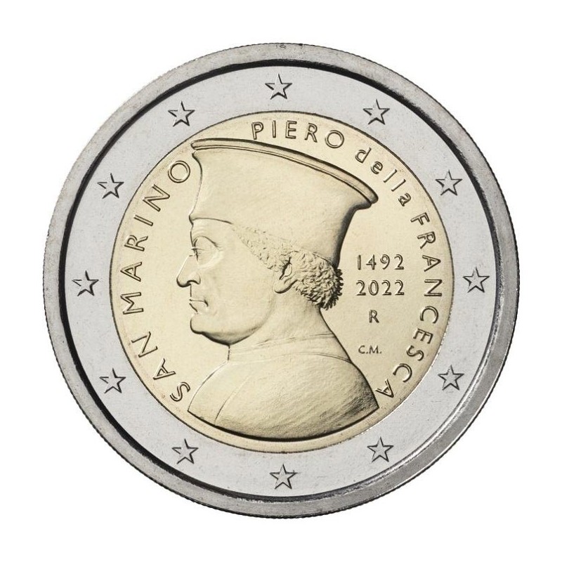 eurocoin eurocoins 2 Euro San Marino 2022 - Piero Della Francesca (...