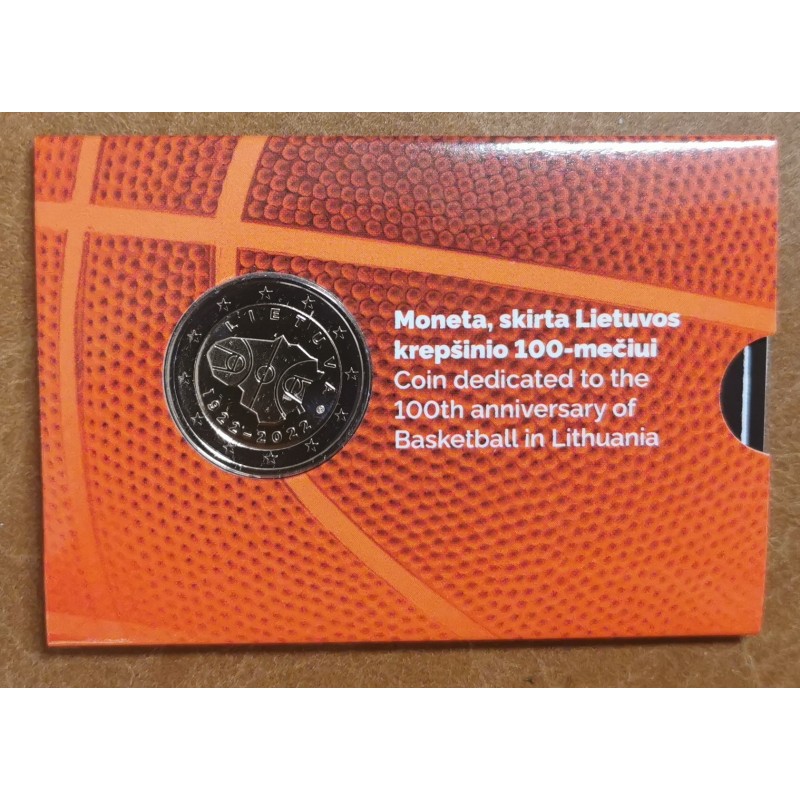 eurocoin eurocoins 2 Euro Litva 2022 - Basketball (BU)