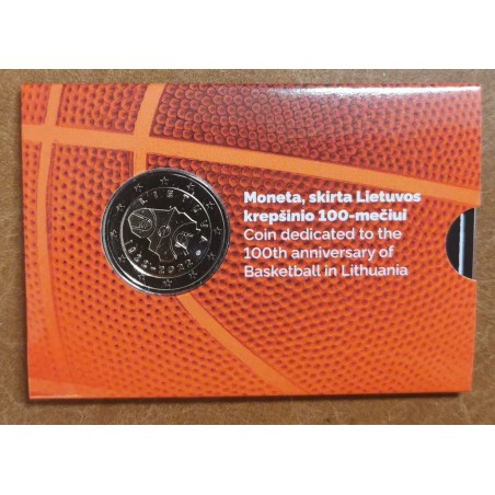 eurocoin eurocoins 2 Euro Litva 2022 - Basketball (BU)